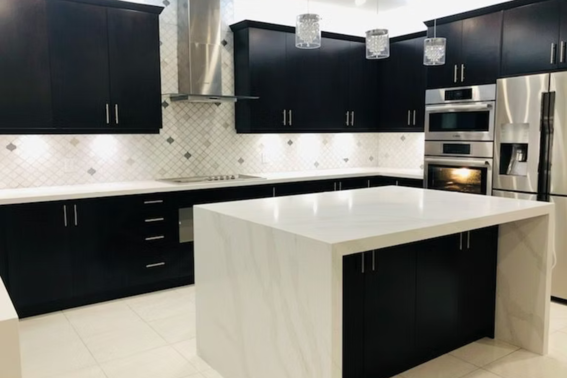 Modern Kitchen with Statement Island