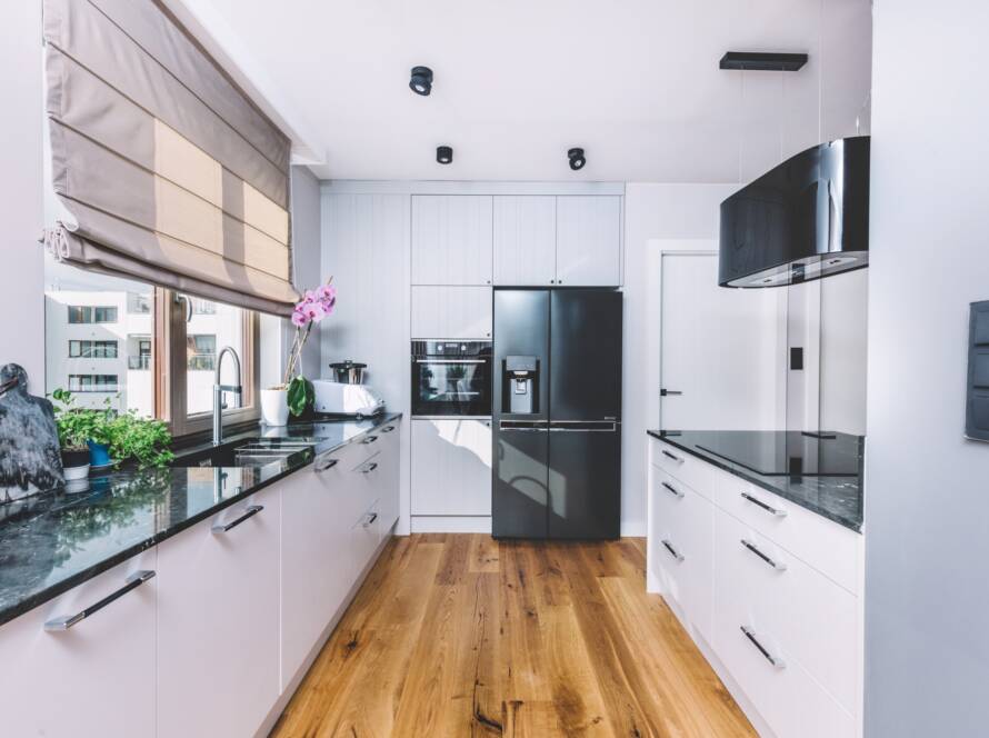 Modern kitchen interior design
